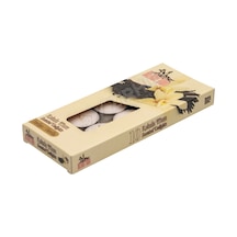4 Adet Bozkurt Tealight Kokulu Mum 10'lu Vanilya Çok Renkli