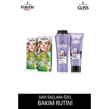 Glıss 10 - 4 Papatya X 2 Adet+Blonde Perfector Mor Şampuan 250Ml