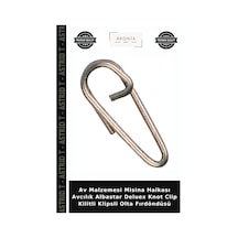 Av Malzemesi Misina Halkası Avcılık Albastar Deluex Knot Clip Kilitli Klipsli Olta Fırdöndüsü standart