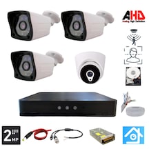 Arna 1 İç 3 Dış 2mp 4 Kameralı 1 Tb Hdd Dahil Ahd Güvenlik Seti