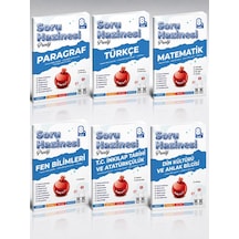 Nartest Yayınları 8.sınıf Soru Hazinesi Paragraf-türkçe-matematik-fen Bilimleri-inkılap Tarihi-din Kültürü Seti 6 Kitap