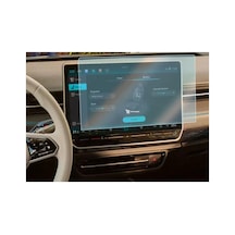 Volkswagen Id.7 Uyumlu 15 İnç Araç Ekran Koruyucu Multimedya Navigasyon 9h Nano Kırılmaz Şeffaf