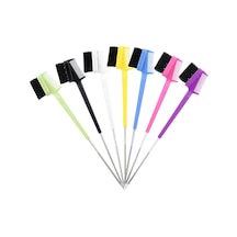 Kenar Fırça Tarak Alwafore Çift Taraflı 3 İn 1 Kenar Kontrol Fırçası Bebek Kuaför Saç Tarak Fırçalar Güzellik Araçları