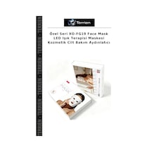Özel Seri Xo-fg19 Face Mask Led Işık Terapisi Maskesi Kozmetik Cilt Bakım Aydınlatıcı