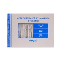 0108 Apt.tahsilat Makbuzu Otokopili 1 Adet