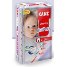 Kanz Ultra-Dry Diapers Bebek Bezi 2 Numara Mini 76 Adet Kanz Ultra-Dry Diapers Bebek Bezi 2 Numara Mini 76 Adet