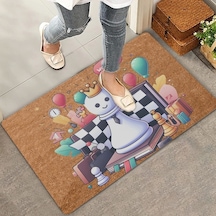 Valerine Life Satrançlı Welcome Kapı Önü Paspası 45x70cm