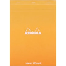 Rhodia Basic 11X17Mm Kareli Bloknot Turuncu Kapak Defter Rb14200