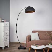 Riolight Retro Metal Lambader Köşe Lambası Şapka Çapı: 40Cm