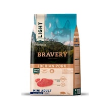 Bravery Tahılsız İberian Pork Light Küçük Irk Yetişkin Köpek Maması 2 KG