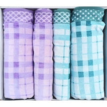 Özdilek Weave Yesıl-lıla Best Set Hamam Takımı Çok Renkli