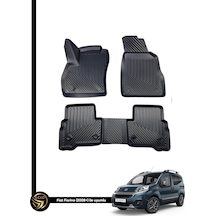 Fiat Fiorino ile Birebir Uyumlu Ruins 3D Havuzlu Paspas