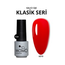 Momo Professional Kalıcı Oje K019 Koyu Kırmızı 4 Ml