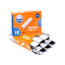 Delta Zımba Teli No:10 Gümüş - 10 Paket