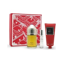 Cartier Pasha Edp 100 Ml + Edt 10 Ml + 100 Ml Body Lotion Erkek Parfüm Seti Aromatik