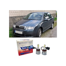 Skoda Fabia 1 Uzun Far Ampulü H3 Duo Yeni Seri Beyaz 1999-2006