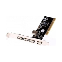PCI X8 Soket USB Kart 4 Port Harici 1 Port Dahili USB Çoklayıcı