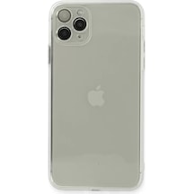 Newface Apple İphone 11 Pro Max Kılıf Fly Lens Silikon - Şeffaf