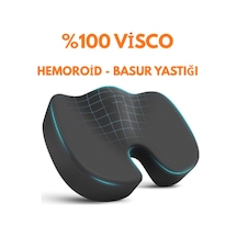 Medcat Basurr- Hemoroidd Kuyruk Sokumu Oturma Simidi Minderi Yastığı Visco Ortopedik Yastık