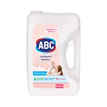 5 Adet Abc Soft Çamaşır Yumuşatıcı Sensitive 5 Lt Tekli
