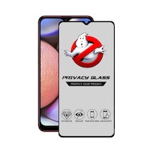 Samsung Galaxy A10s ile Uyumlu Tam Kaplayan Gizli Hayalet Temperli Ekran Koruyucu Cam