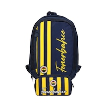 Fenerbahçe İkili Okul Çantası Ve Kalemlik Seti Sarı - Lacivert Fenerbahçe Yazılı Erkek Çocuk - Setfb26700c