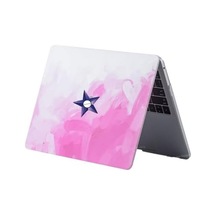 Macbook Air 13.6 İnç Kılıf Uyumlu M2 M3 M4 M5 Sert Koruyucu Hard Case A2681 A3113 A3240 A3449 Darbe Ve Çizilme Koruma Pembe
