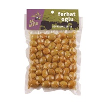 Yeşil Çizik Zeytin Baharatlı 200 G - Vakumlu Paket