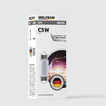 Cw5 Ampul Sofit Ampul Orta Boy 36 Mm 12v 5w 10 Adet -wolfram 26505