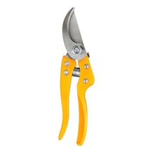 Rtrmax RH05814 Sarı Metal Saplı Bahçe Makası Boy: 20 cm Kesme Çapı: 25 mm