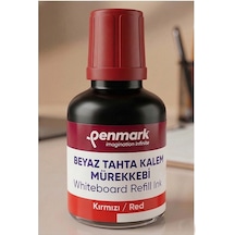 Beyaz Yazı Tahta Kalemi Mürekkebi 30 Ml 1 Adet Penmark Tahta Kalemi Mürekkepi Kolay Silinebilir Doldurulabilir Canlı Renk Kırmızı