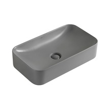 Ey-4730mg Mat Gri Tezgah Üstü Lavabo