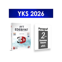 2026 Ayt Edebiyat Soru Bankası 3d Yayınları Paragraf Deneme Hediyeli