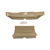 Salıncak Minder Kılıf Takımı(Süngersiz)2 Kişilik Minder-Cappuccin (532721093)