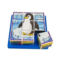 Deniz Hayvanları Temalı 3d Puzzle - 9 Küp İle 6 Yapboz