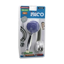 Terapi Etkili 3 Fonksiyonlu Duş Başlığı Seti Bx40 Renkli