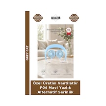 Özel Üretim Vantilatör F04 Mavi Yazlık Alternatif Serinlik
