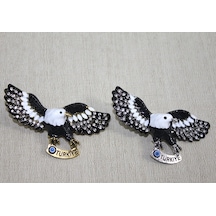 Swaroski Kartal Figürü Magnet Alk3860 Açık Mavi