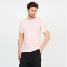 Slazenger SANDER KTN Erkek  Açık Pembe Tişört