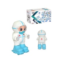 Pilli Müzikli Patenli Kayan Robot - Oyuncak