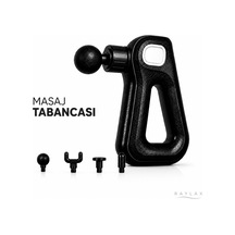 Masaj Tabancası Tireşimli Sarjlı Vurmalı Kas El Terapisi Derin Kas Gevşetici Spor Vücut Masaj Aleti