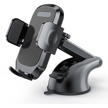 Cbtx L095+m013 Araba Kontrol Paneli Vantuzlu Telefon Tutacağı 360 Derece Dönen Geri Çekilebilir Araç Telefonu Montajı Akrilik