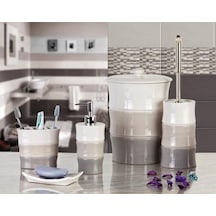 Primanova Elly 5 Parça Banyo Seti Gri