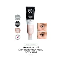 Kapatıcı Etkili, Skualen Ve Kafein İçeren Mikro İğneli Göz Kremi Wati For Skin Eye Cream 30 Ml