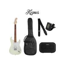 Kozmos Kgp-stg20hss-owh Beyaz Elektro Gitar Seti