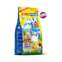 Kiki Excellent Kemirgen Max Menu Baby Rabbits Yavru Tavşan Yemi 500 G