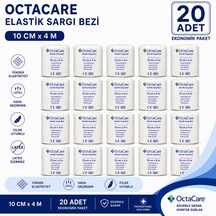 Octacare Elastik Sargı Bezi 10cm 4m 20 Adet