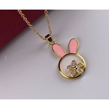 Beren Stainless Steel Kız Çocuk Çelik Kolye Gold