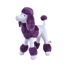 Sevimli Poodle Köpek Mor 40 Cm