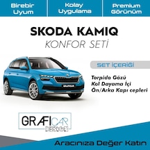 Skoda Kamiq Konfor Seti - Saklama Alanları Kumaş Kaplama-ses I Zolasyon Amaçli Ürün